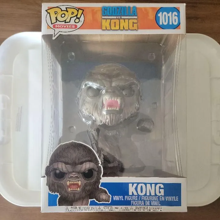 Product image for Funko Pop! Godzilla Vs. Kong Jumbo 10-inch Kong