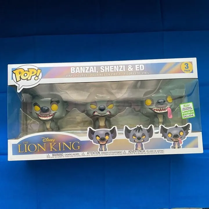 Product image for Banzai, Shenzi, & Ed (3-Pack) [Spring Convention]