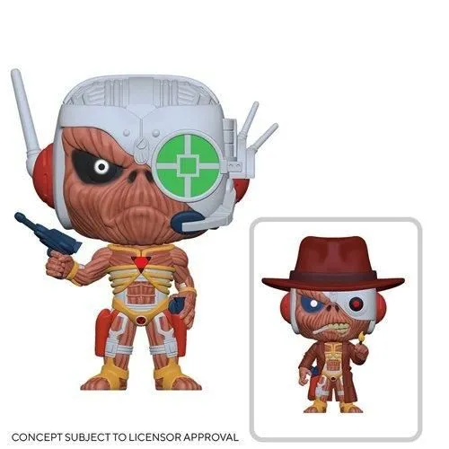 Product image for Funko Pop! Rocks: Iron Maiden- Eddie- Somewhere in Time common