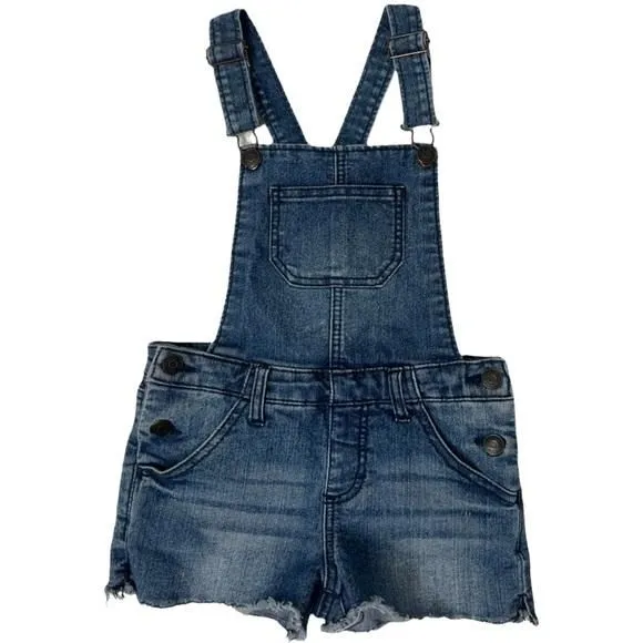 Product image for Cherokee Girls Denim Overalls - Size Small