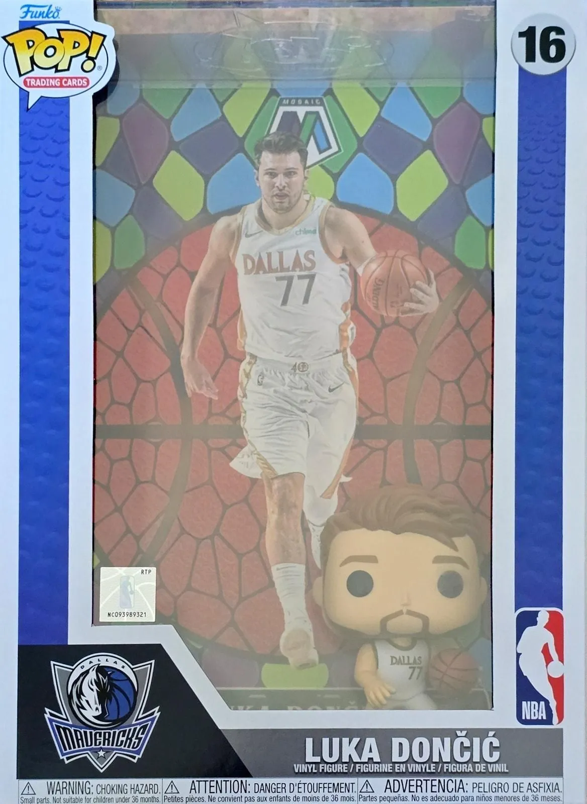 Product image for NBA Mavericks - Luka Dončić (16) - Funko Pop!