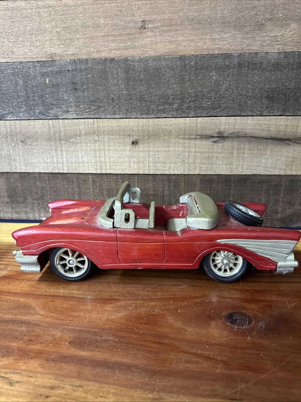 Product image for 1955 Ford Fairlane Wood Car 14” Long