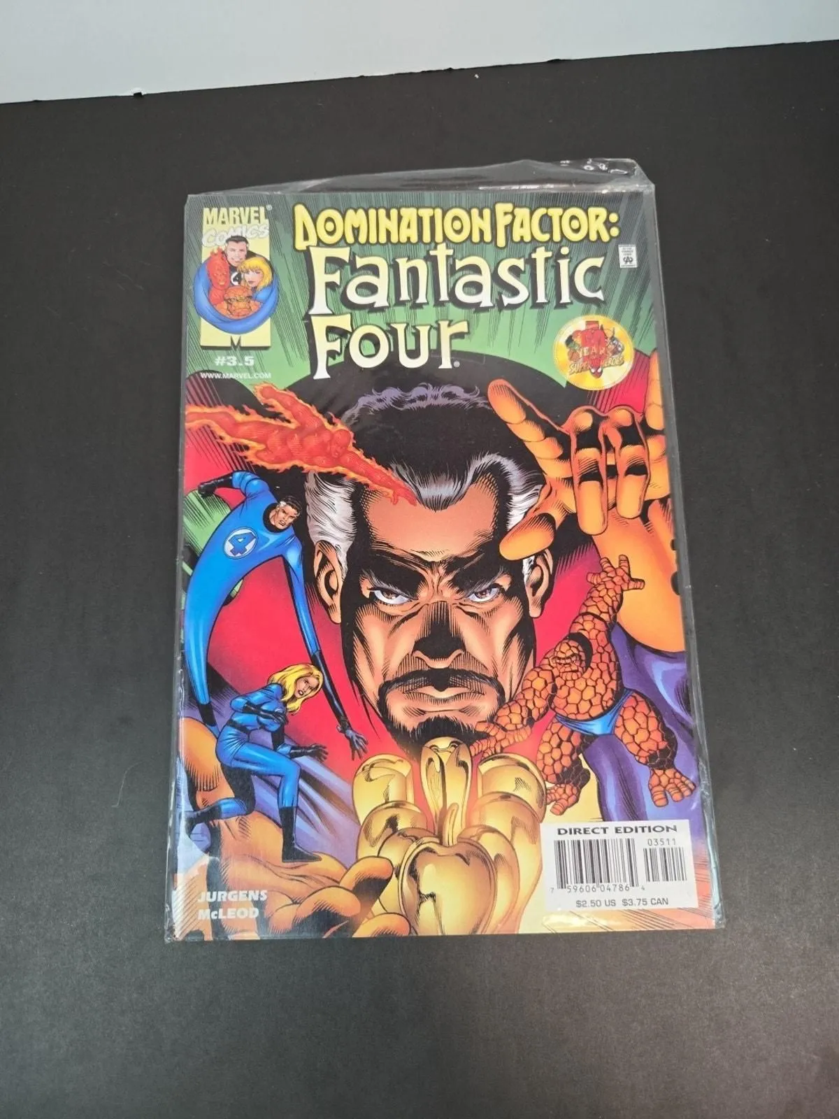 Product image for Domination Factor: Fantastic Four #3.5(3) Jan. 2000 Marvel Comics