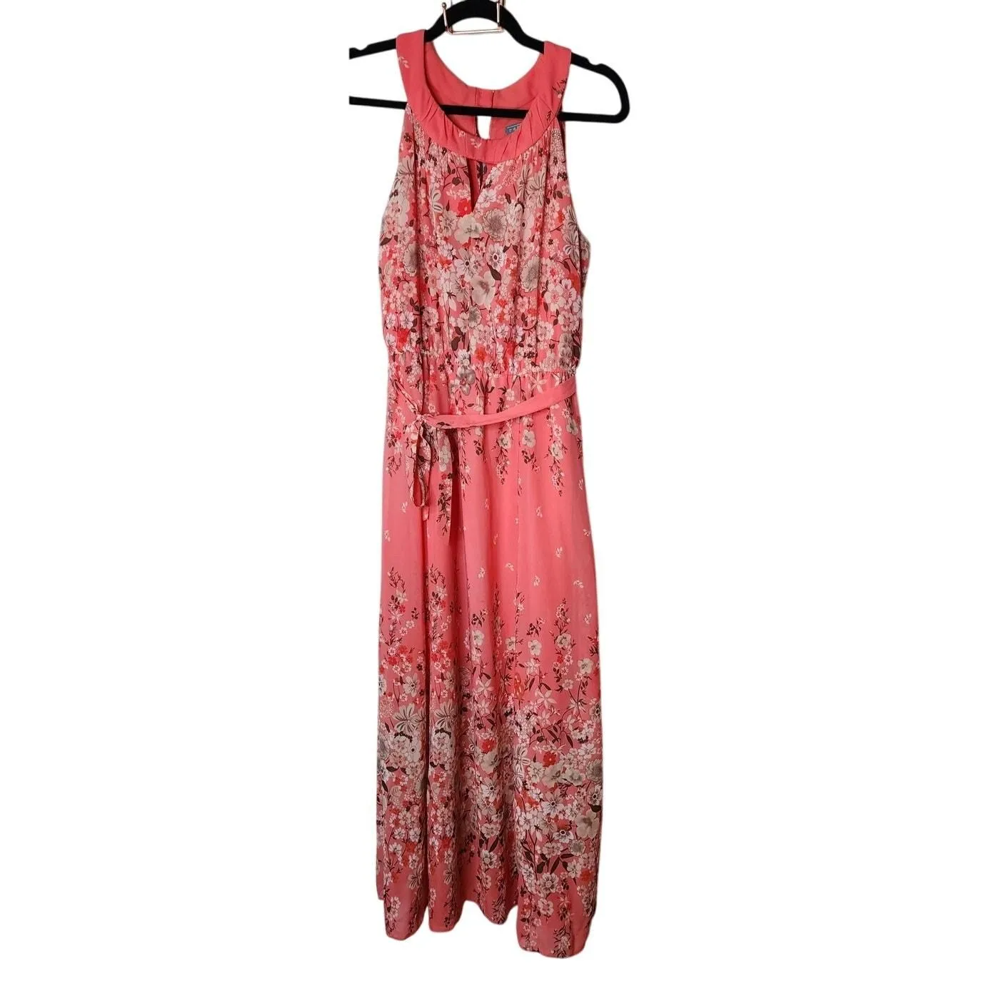 21 - Rabbit Rabbit Rabbit Designs Pink Floral Sleeveless Dress, Size 8   Whatnot: Shop, Sell, Connect