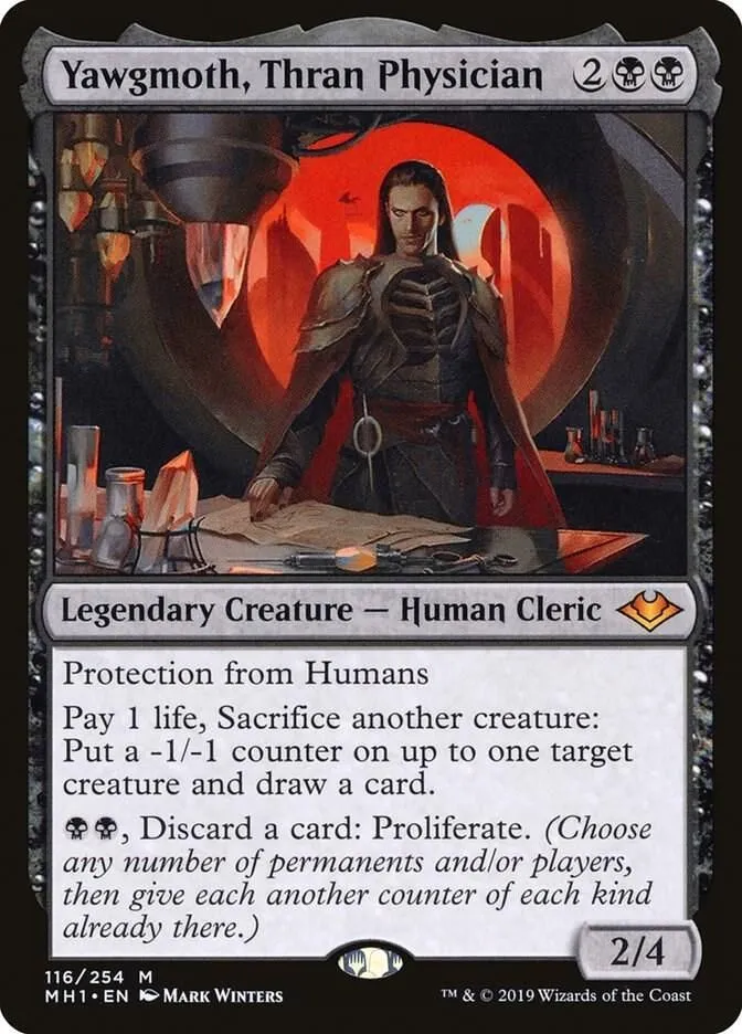 Product image for MH1 Yawgmoth, Thran Physician Non Foil