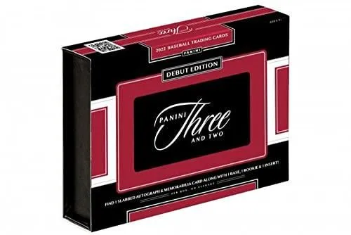 Product image for 2022 Panini Three and Two Baseball Hobby Box
