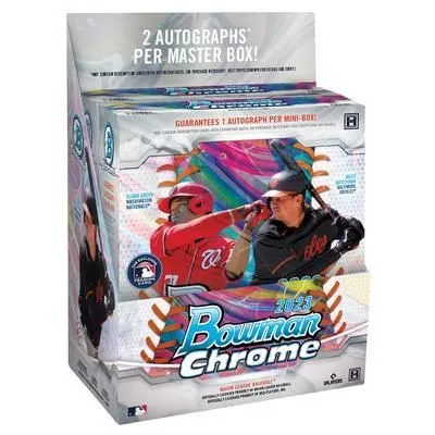 Product image for Topps 2023 Bowman Chrome MLB Baseball Hobby Box