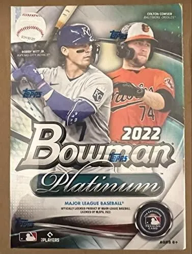 Product image for 2022 Topps Bowman Platinum Baseball Trading Cards Blaster Box