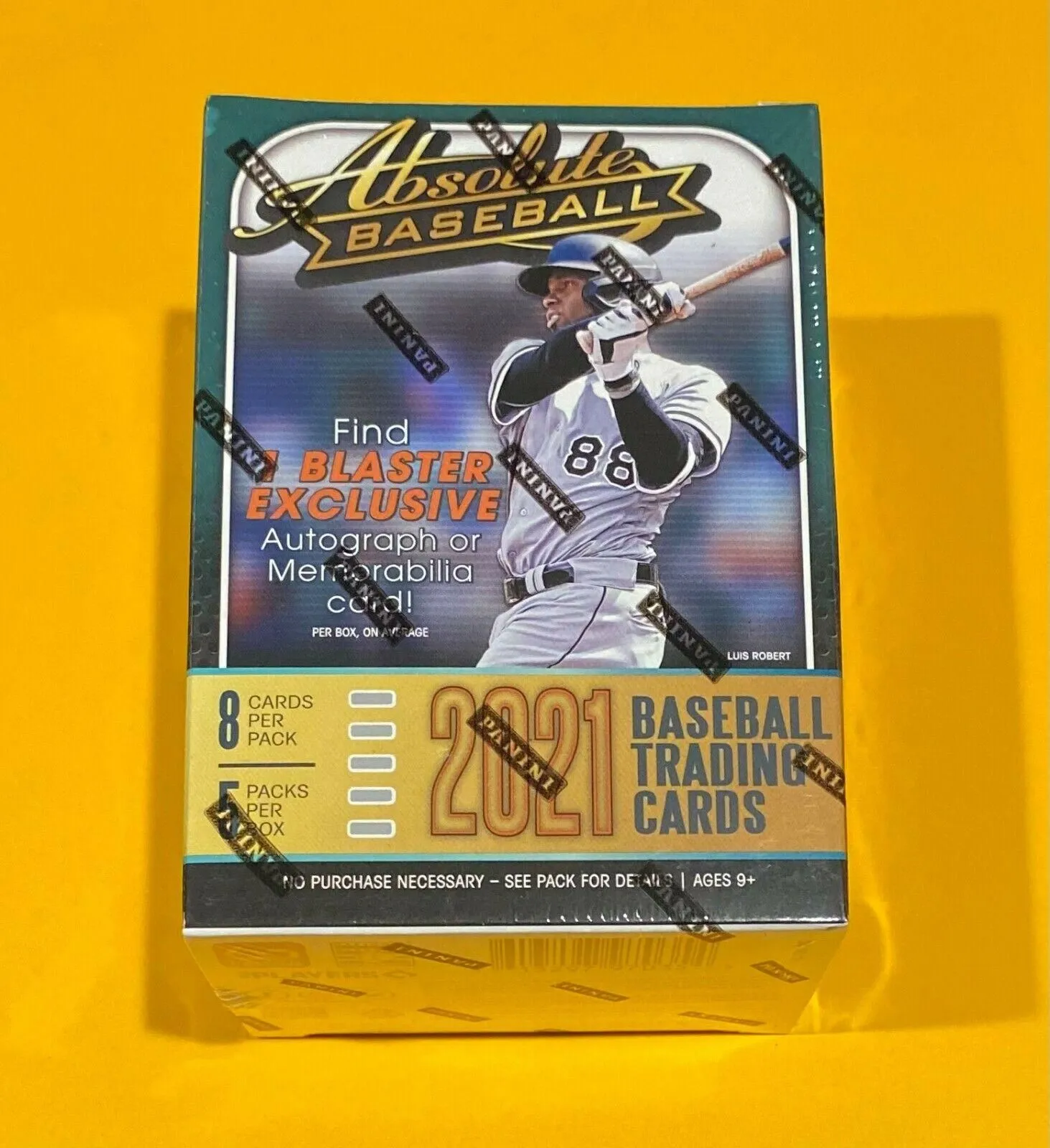 Product image for 2021 MLB Absolute Baseball Trading Card Blaster Box