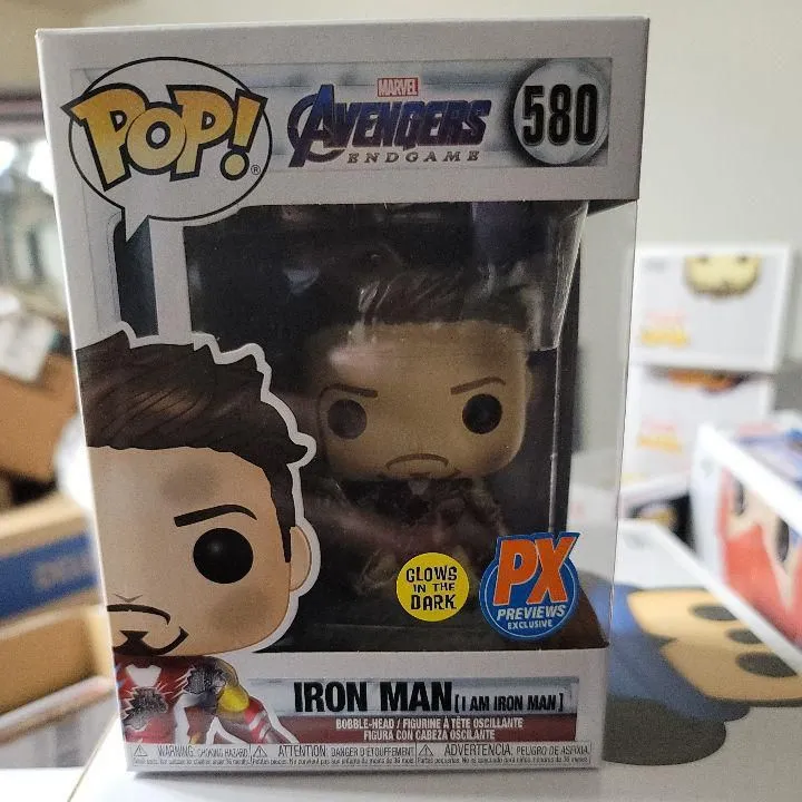 Product image for Iron man [I Am Iron Man] (Glows in the Dark)