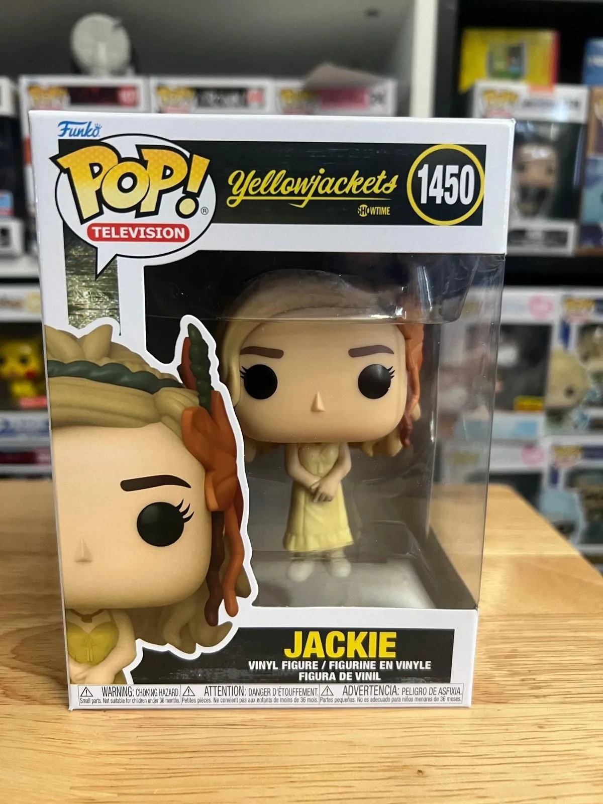 Product image for Jackie Yellowjackets Funko Pop #1450 Turner Television TV Show Showtime Purnell