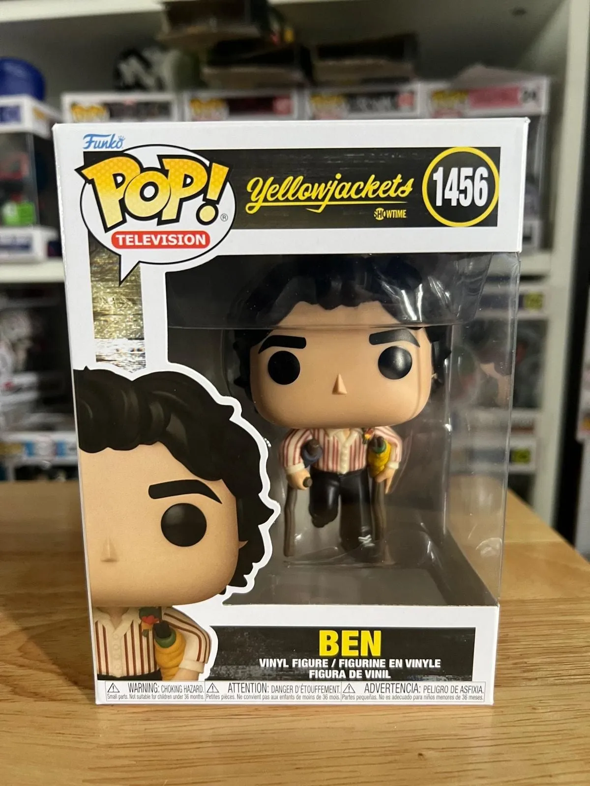 Product image for Ben Yellowjackets Funko Pop #1456 Television Show Showtime Scott Coach Krueger