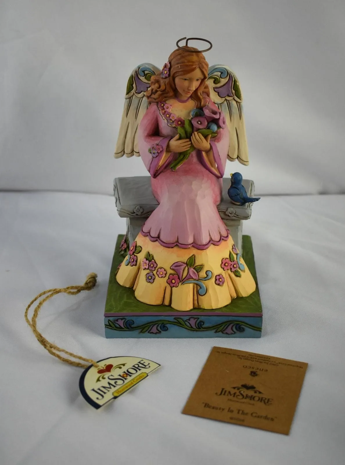 Product image for Jim Shore "Beauty in the Garden" 4033260 Spring Angel 2012 Box/Tags  - near-mint