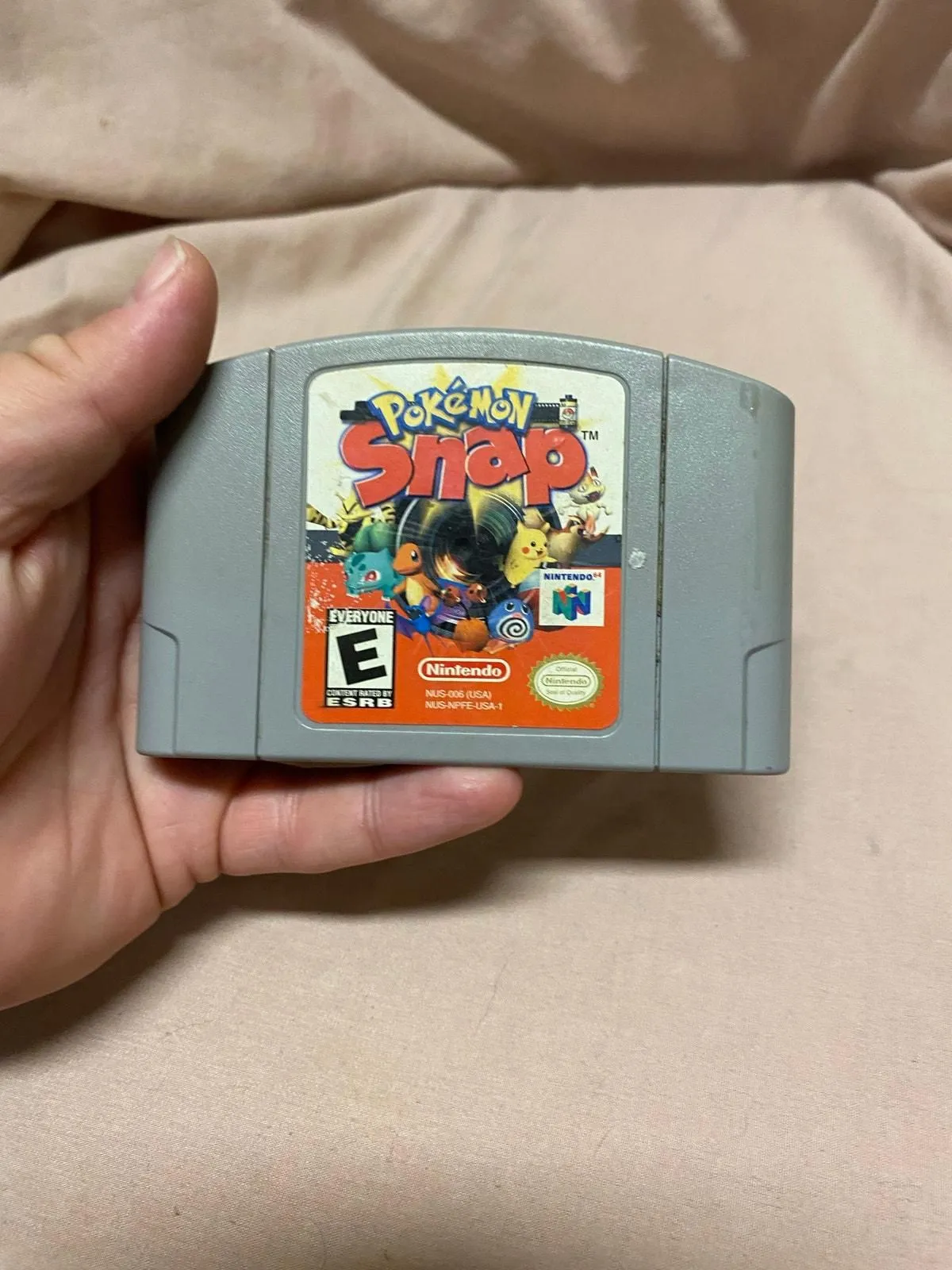 Product image for Pokemon Snap (Nintendo N64, 1995) game Loose (game only) Tested & Works (B)