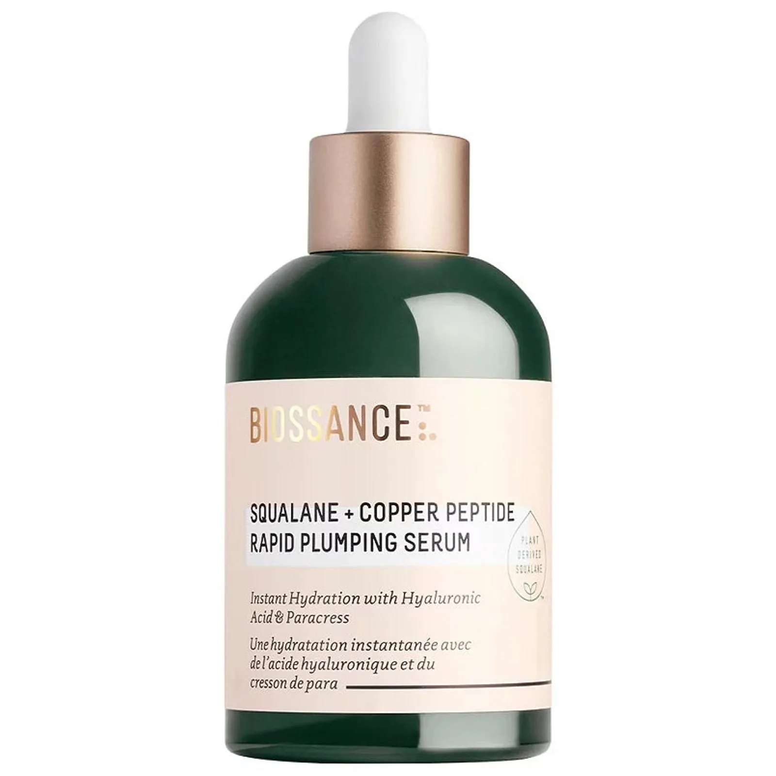 Product image for BIOSSANCE Squalane + Copper Peptide Rapid Plumping Serum
