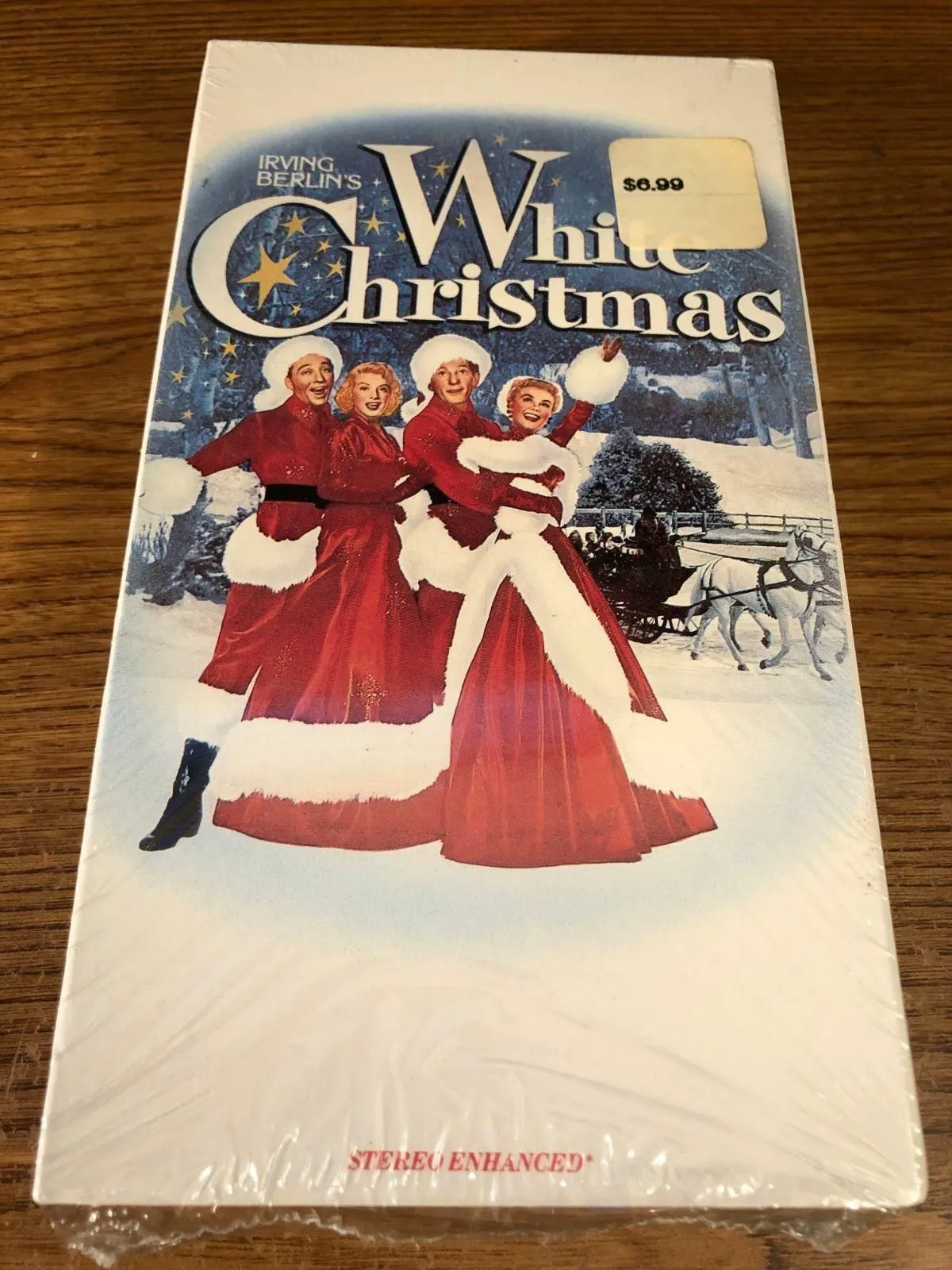 Product image for White Christmas VHS VCR Video Tape Movie Bing Crosby Danny Kaye New / Sealed