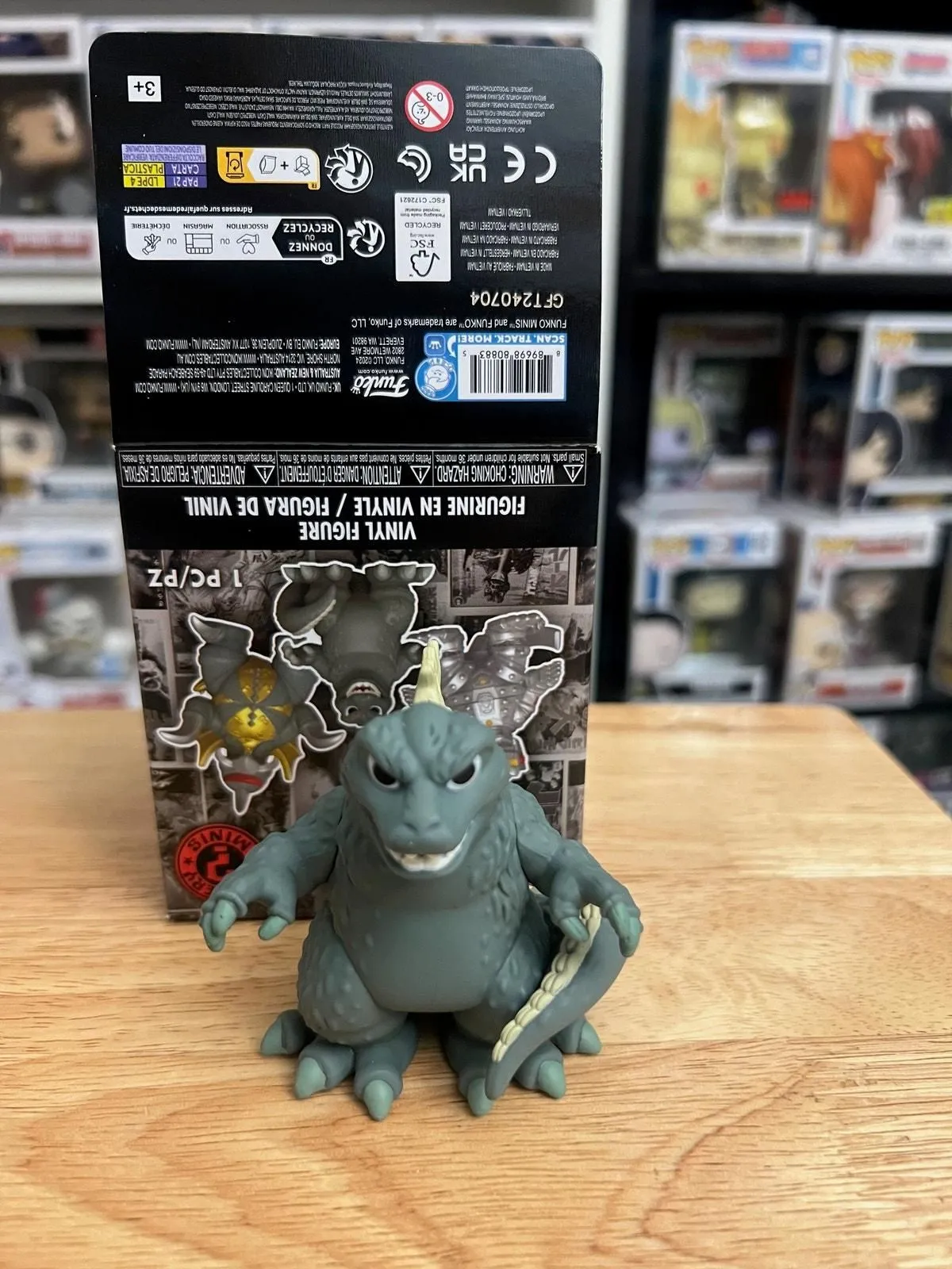 Product image for Godzilla Funko Mystery Mini Kaiju Tojo Collectible Toy Vinyl Figurine Movie