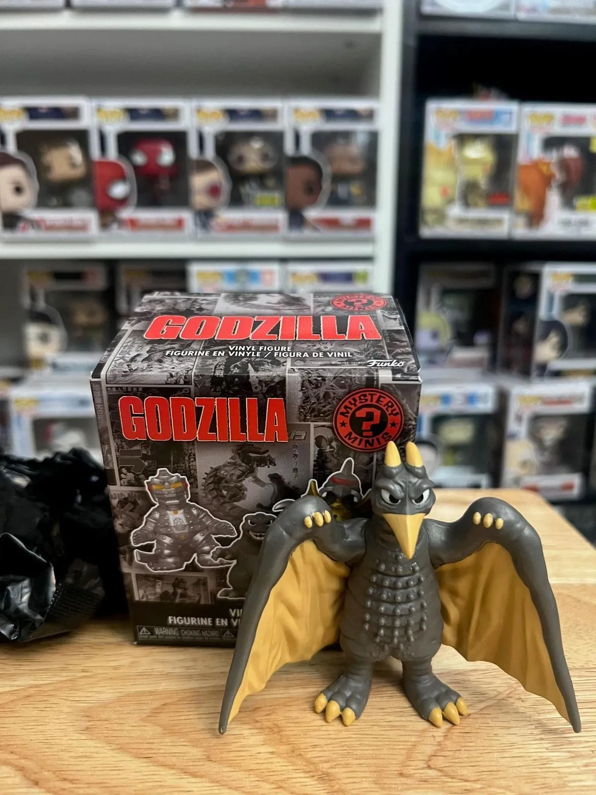 Product image for Rodan Funko Mystery Mini Kaiju Tojo Collectible Toy Vinyl Godzilla Figurine Film