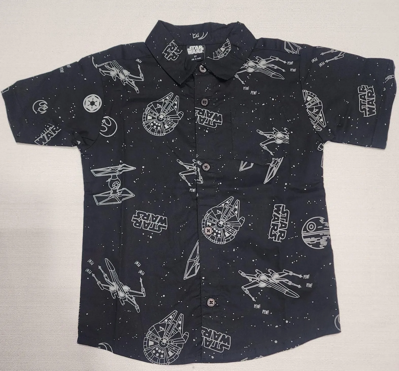 Product image for Star war Toddler button up shirt 5T - new-with-tags - Star Wars