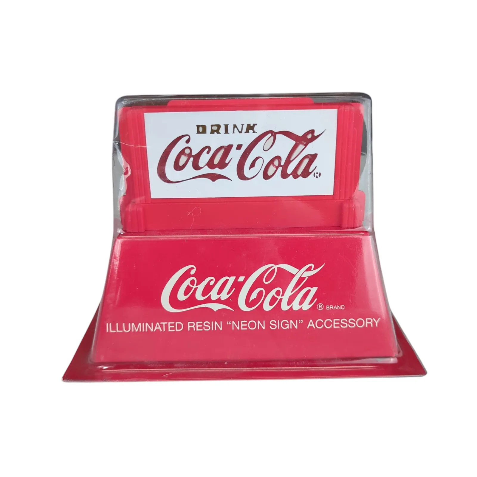 Product image for Department 56 Coca-Cola illuminated Resin Neon Sign Accessory 1994 New