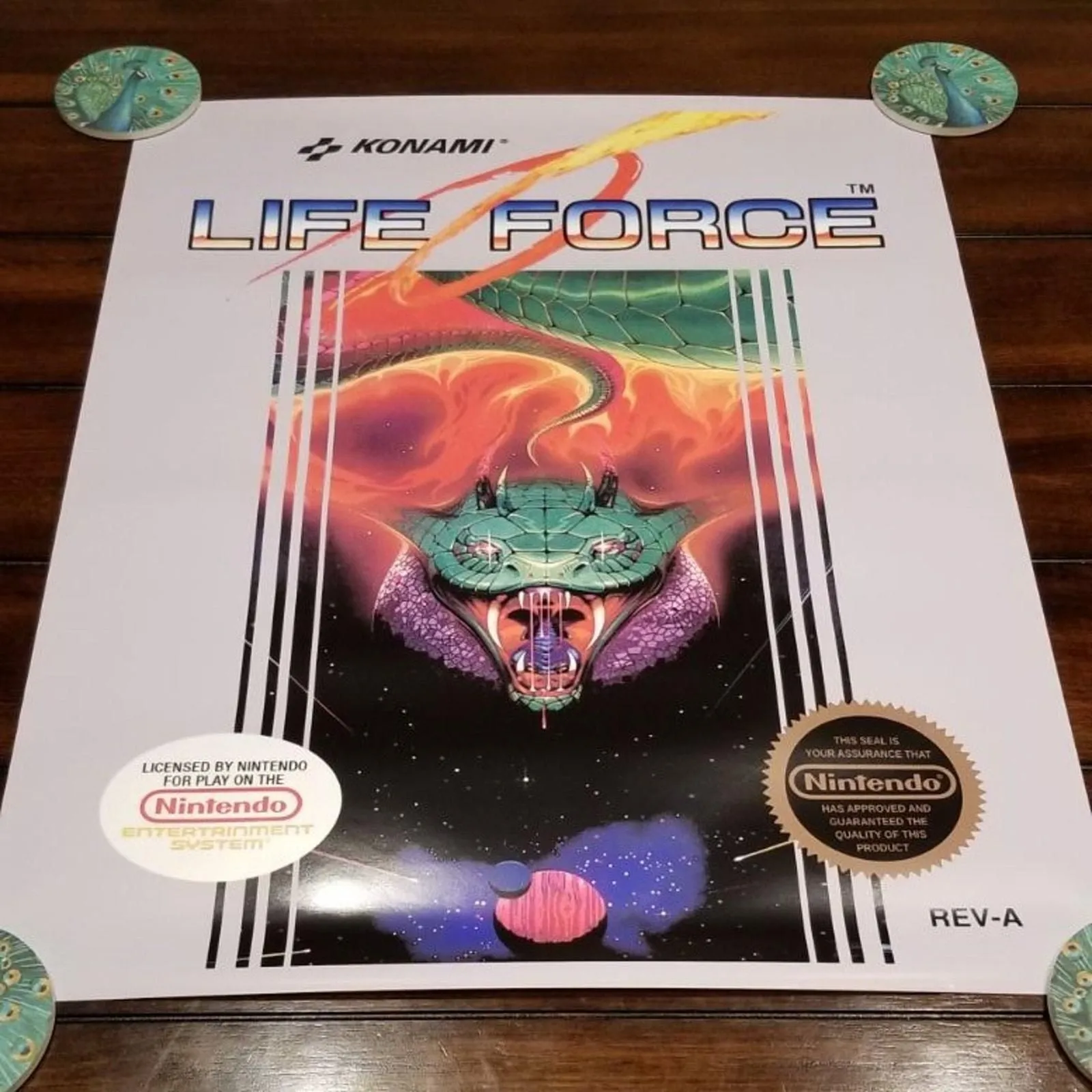 Product image for Poster - Life Force - NES (NEW) - Konami - Nintendo