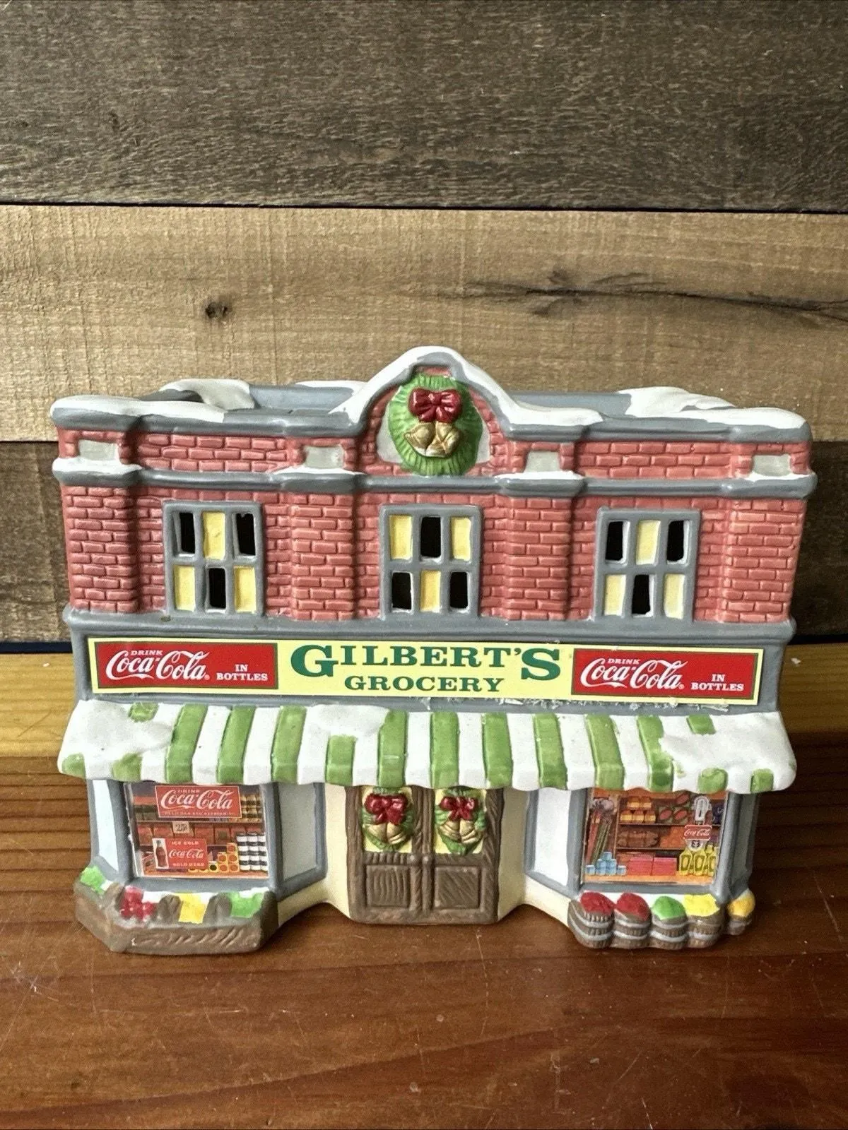 Product image for Coca Cola Town Square Collection Gilberts Grocery Store 1992