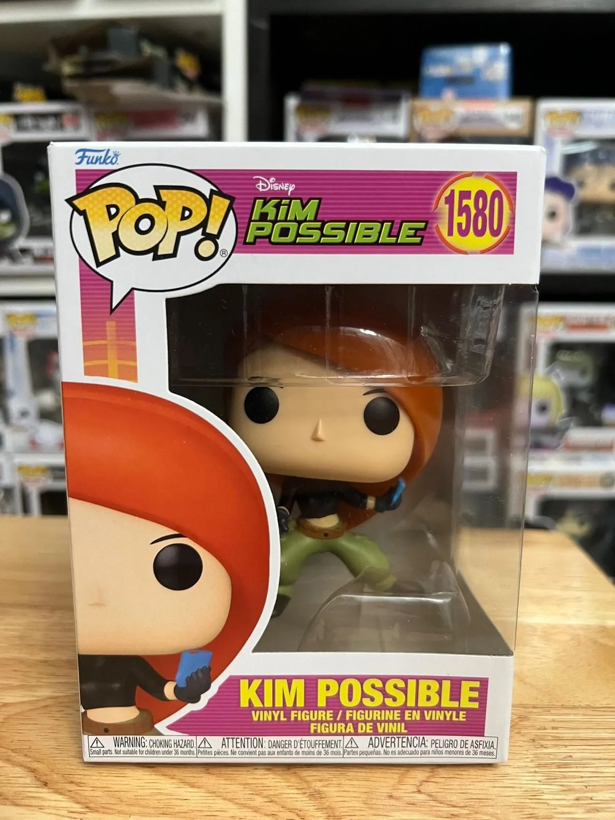 Product image for Kim Possible Funko Pop #1580 Disney Animation Television Christy Carlson Romano