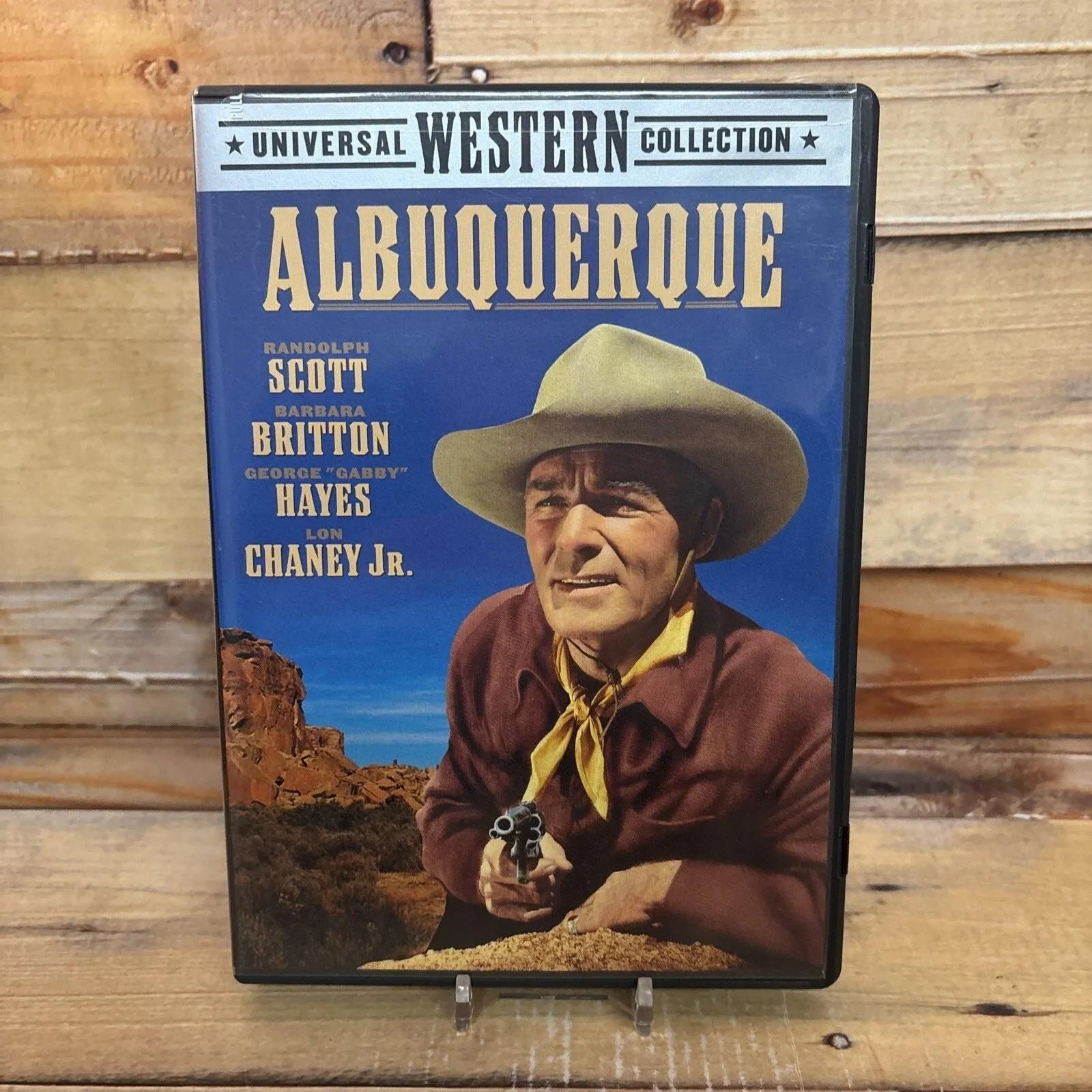 Product image for Albuquerque DVD (Used) Western Randolph Scott