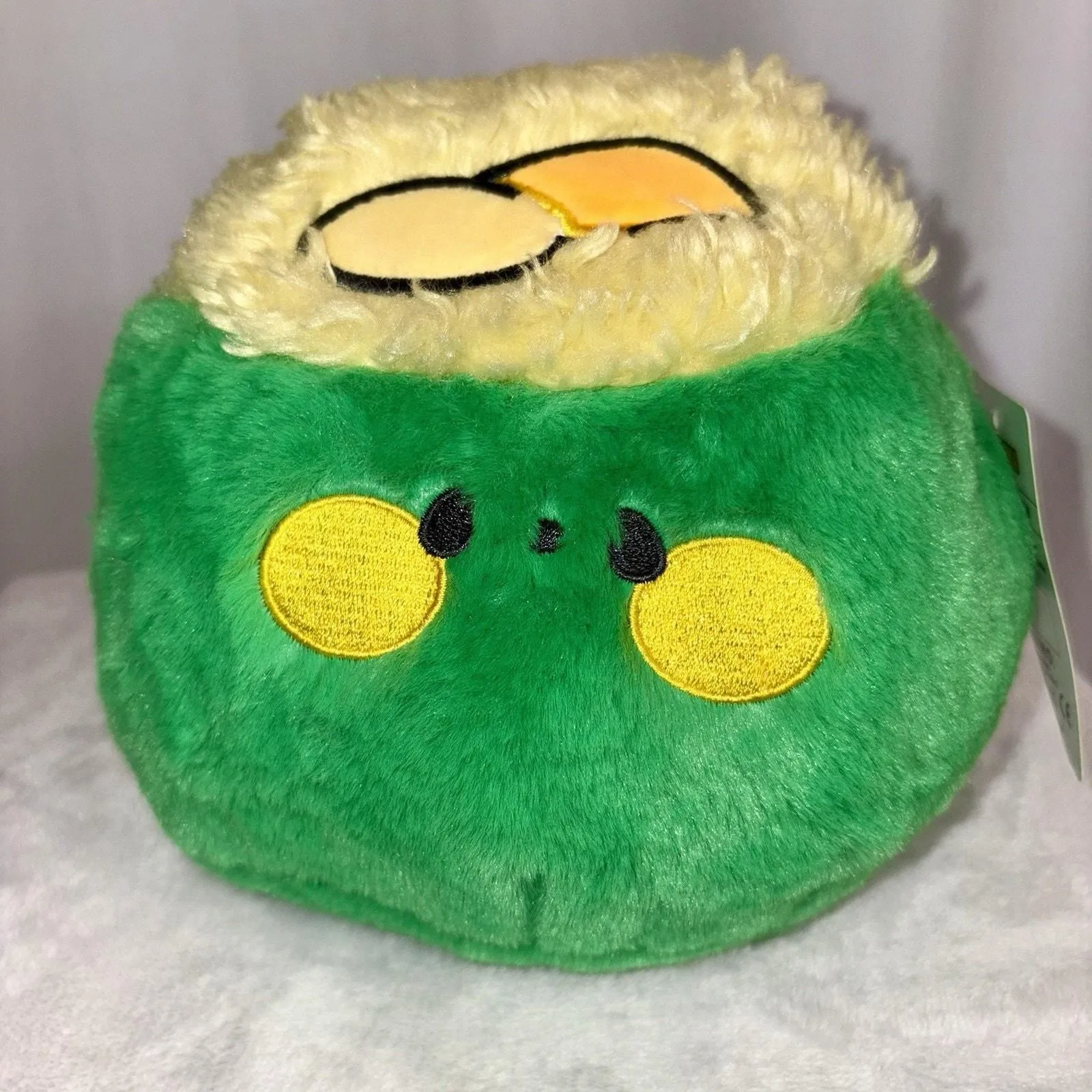 Product image for Gatcha Sushi Roll Plush Clawcade Edition 6” Green Stuffed Toy RARE and NWT