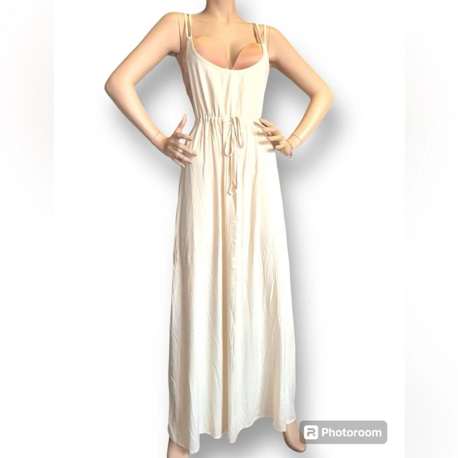 Product image for Urban Outfitters Open Back Dress Metallic Size M Out From Under NWT - new-with-tags - Urban Outfitters