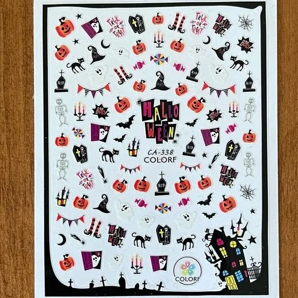 Product image for NIB Halloween Nail Stickers