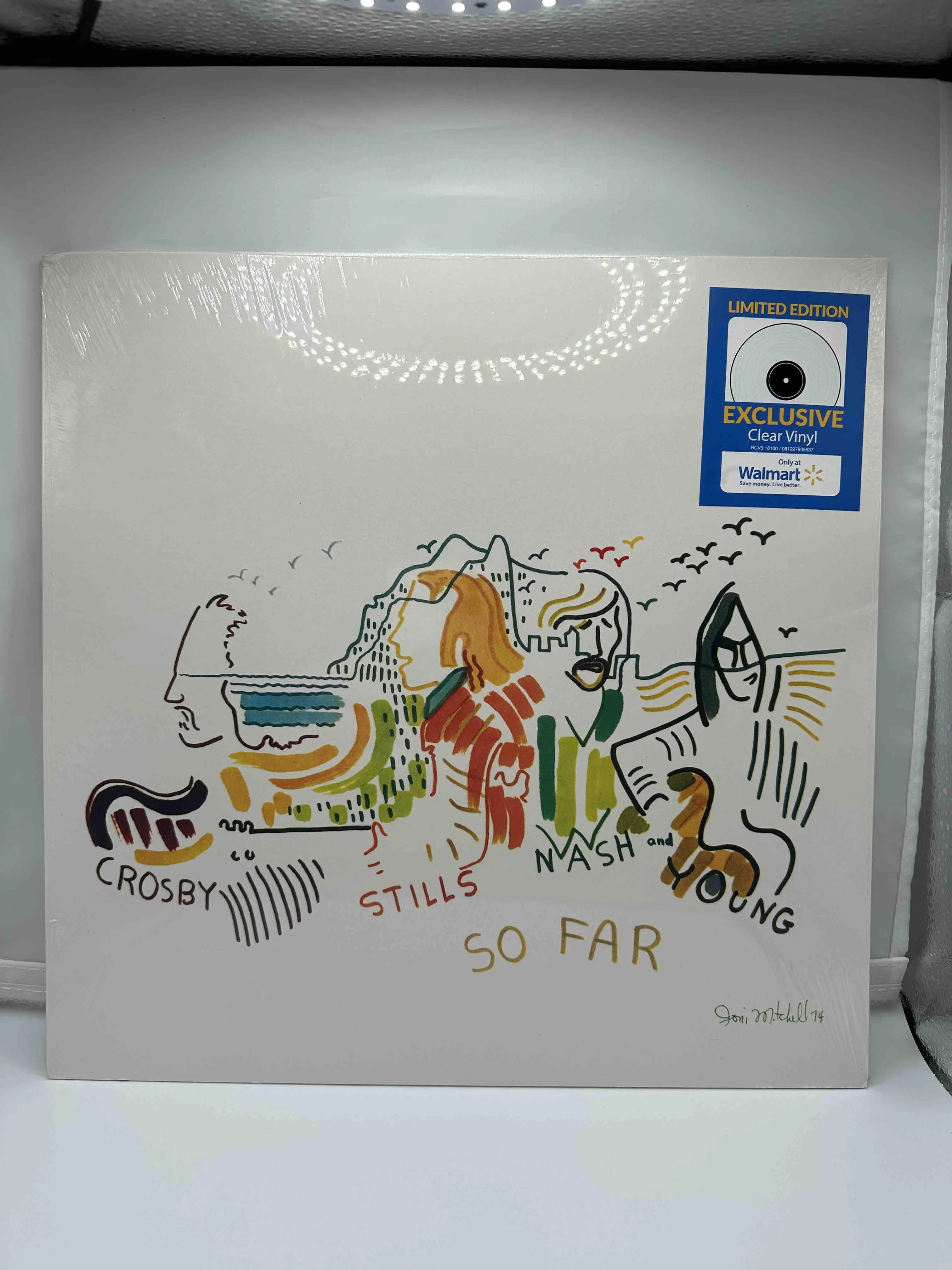 Product image for Crosby Stills Nash and Young So Far Exclusive Clear Vinyl