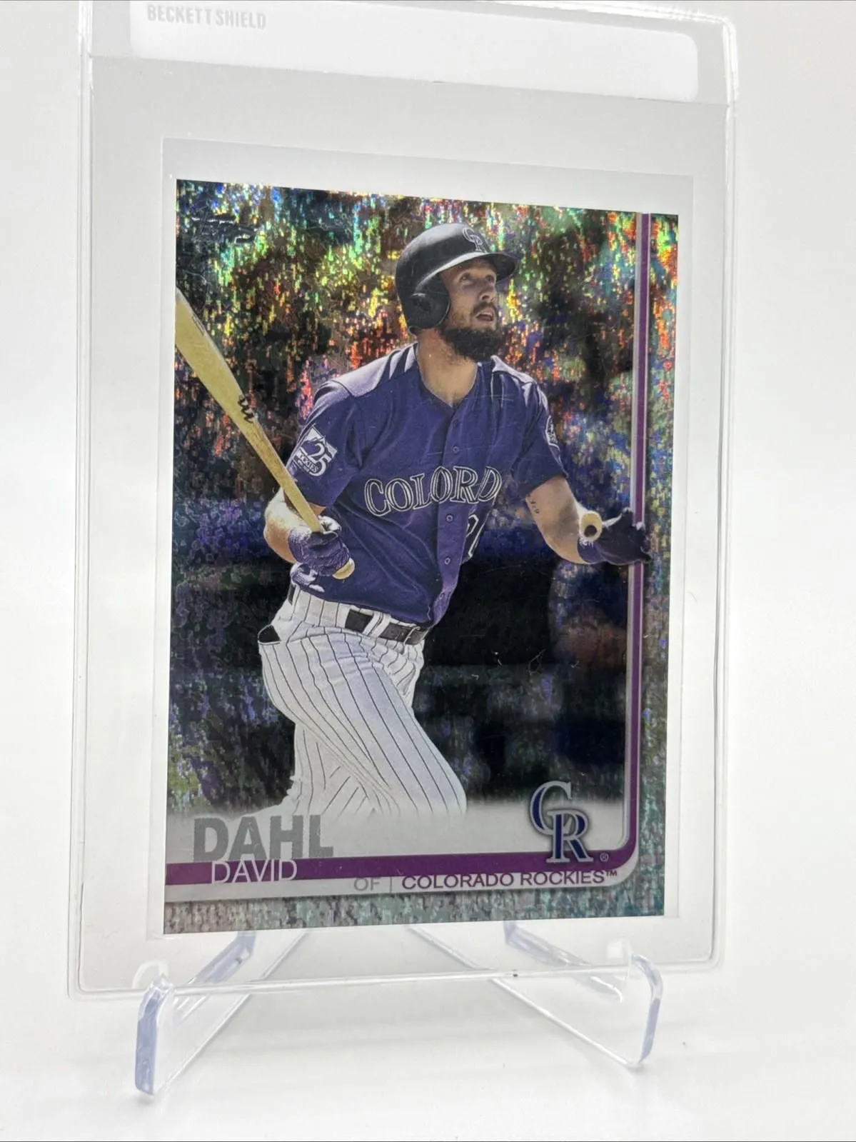 Product image for 2019 Topps FOILBOARD /162 David Dahl Baseball Card #601 Mint FREE SHIPPING - Near Mint or Better - 2019 - Baseball - 601 - Major Leagues - Topps - David Dahl - 2019 Topps - Colorado Rockies - No