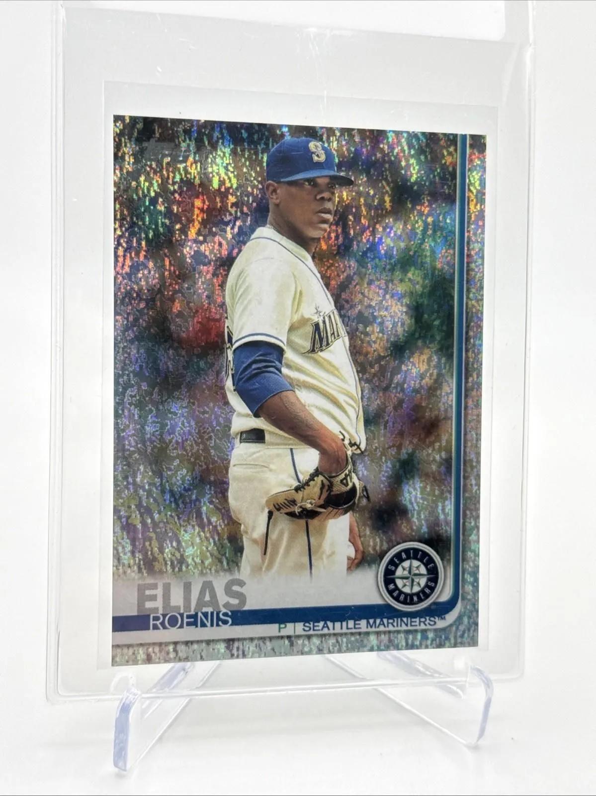Product image for 2019 Topps FOILBOARD /162 Roenis Elias Baseball Card #628 Mint FREE SHIPPING - Near Mint or Better - 2019 - Baseball - 628 - Major Leagues - Topps - Roenis Elias - 2019 Topps - Seattle Mariners - No
