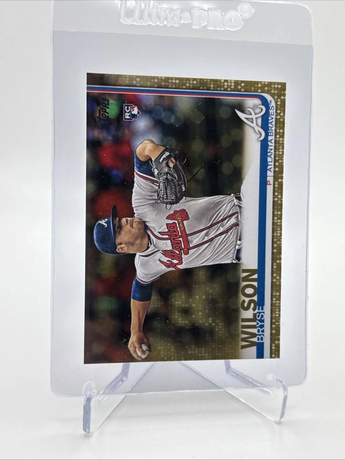 Product image for 2019 Topps GOLD /2019 Bryse Wilson Rookie Baseball Card #641 Mint FREE SHIPPING - Near Mint or Better - 2019 - Baseball - 641 - Rookie - Major Leagues - Topps - Bryse Wilson - 2019 Topps - Atlanta Braves