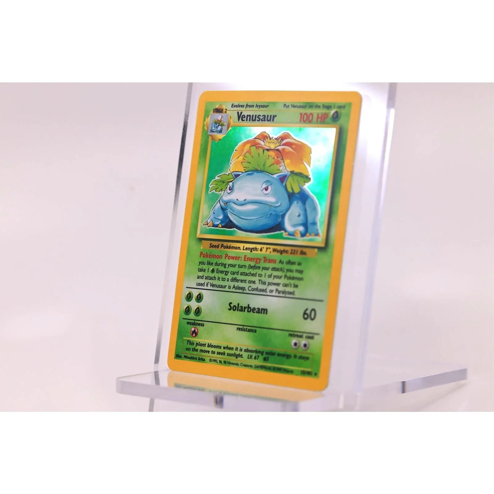 1999 Pokemon Base Set #15 Venusaur Holo PSA 6  Whatnot: Shop, Sell, Connect