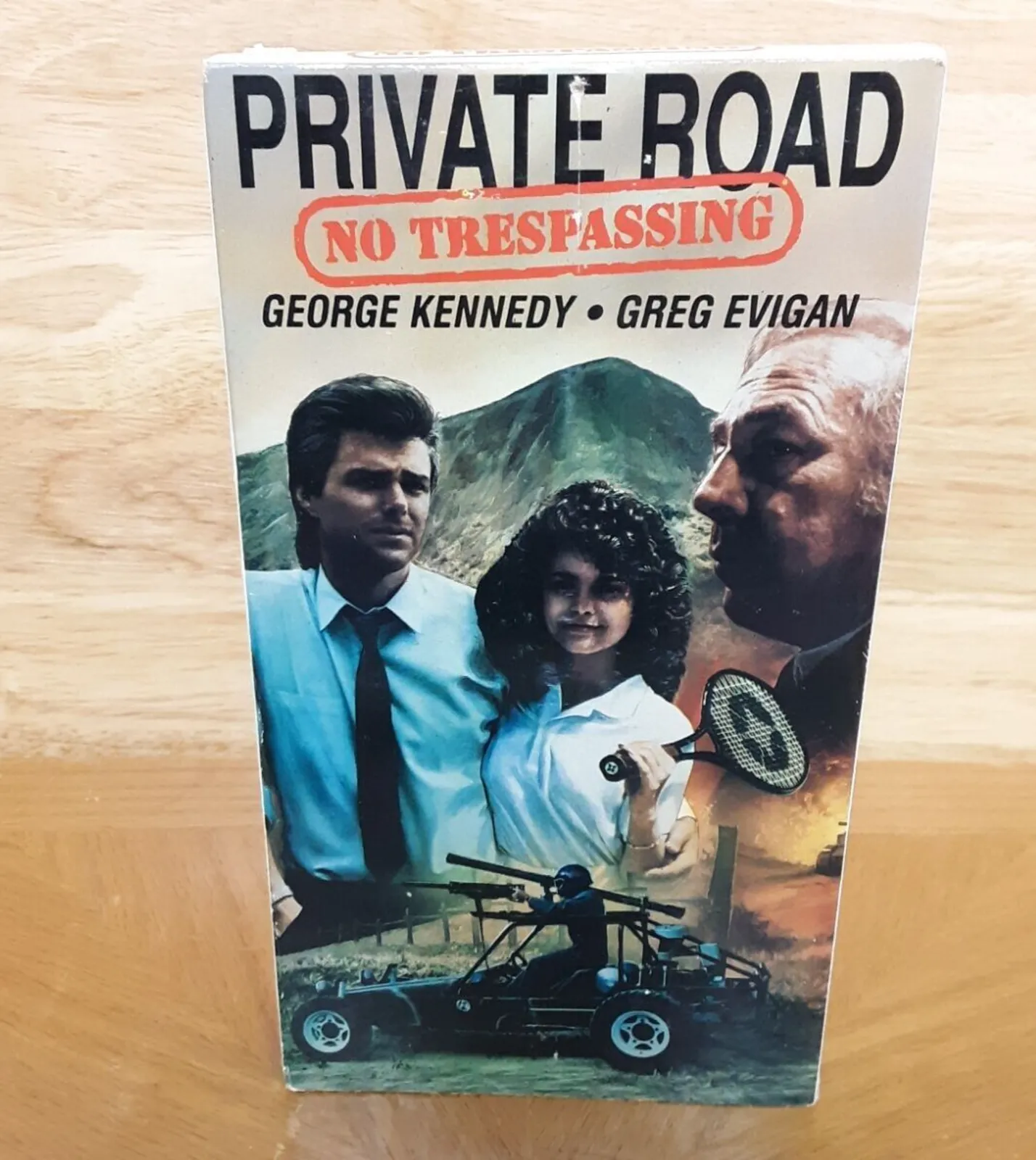 Product image for Private Road VHS VCR Video Tape Used Movie George Kennedy Greg Evigan RARE