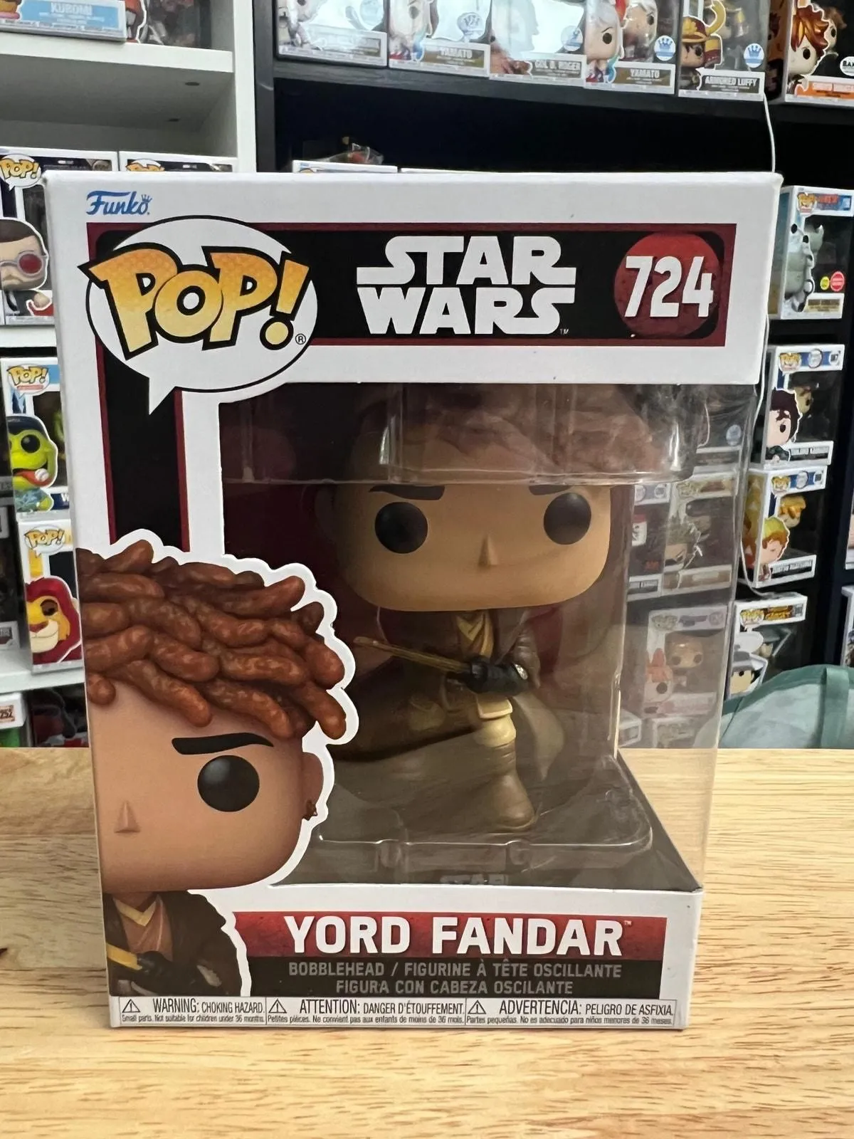 Product image for Yord Fandar Star Wars Funko Pop Bobblehead #724 Acolyte Disney Television Series