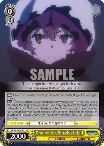 Product image for Choice for Survival, Lili