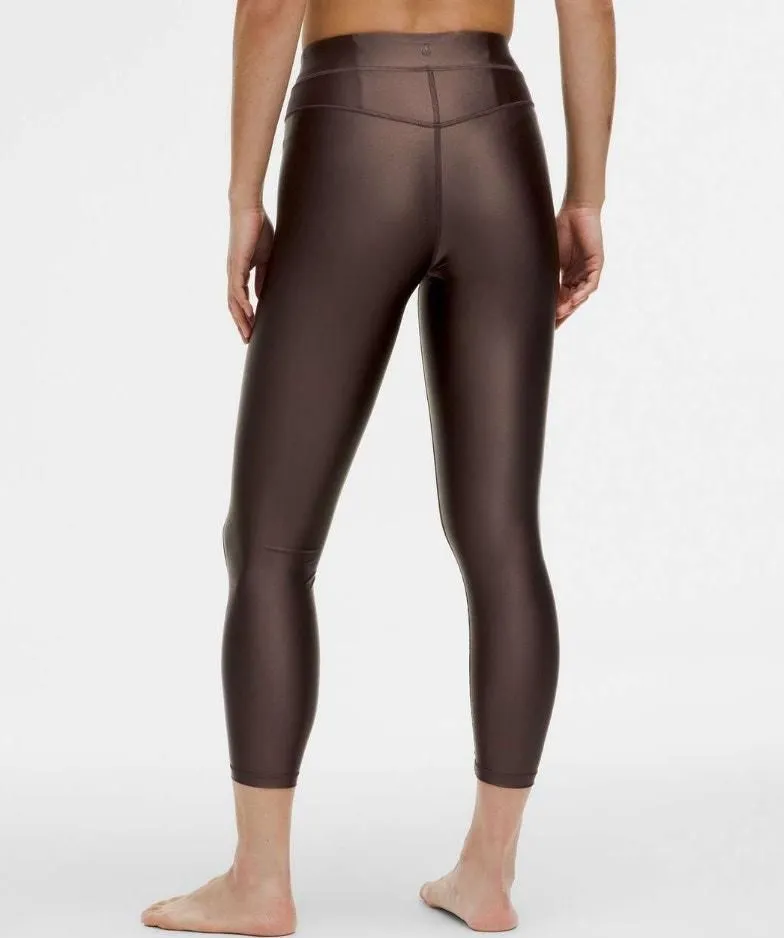 Product image for (6) NWT $118 Lululemon Satin Shine High-Rise Tight 25" Espresso - Lululemon Athletica