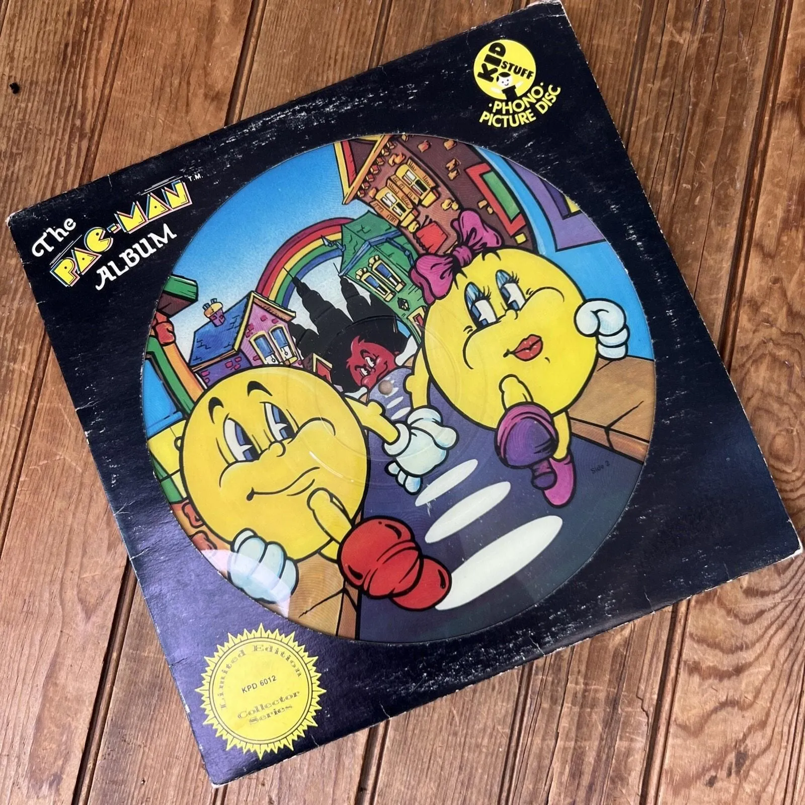 Product image for The Pac-Man Album – Vinyl Record Vintage 80's Collector Series 