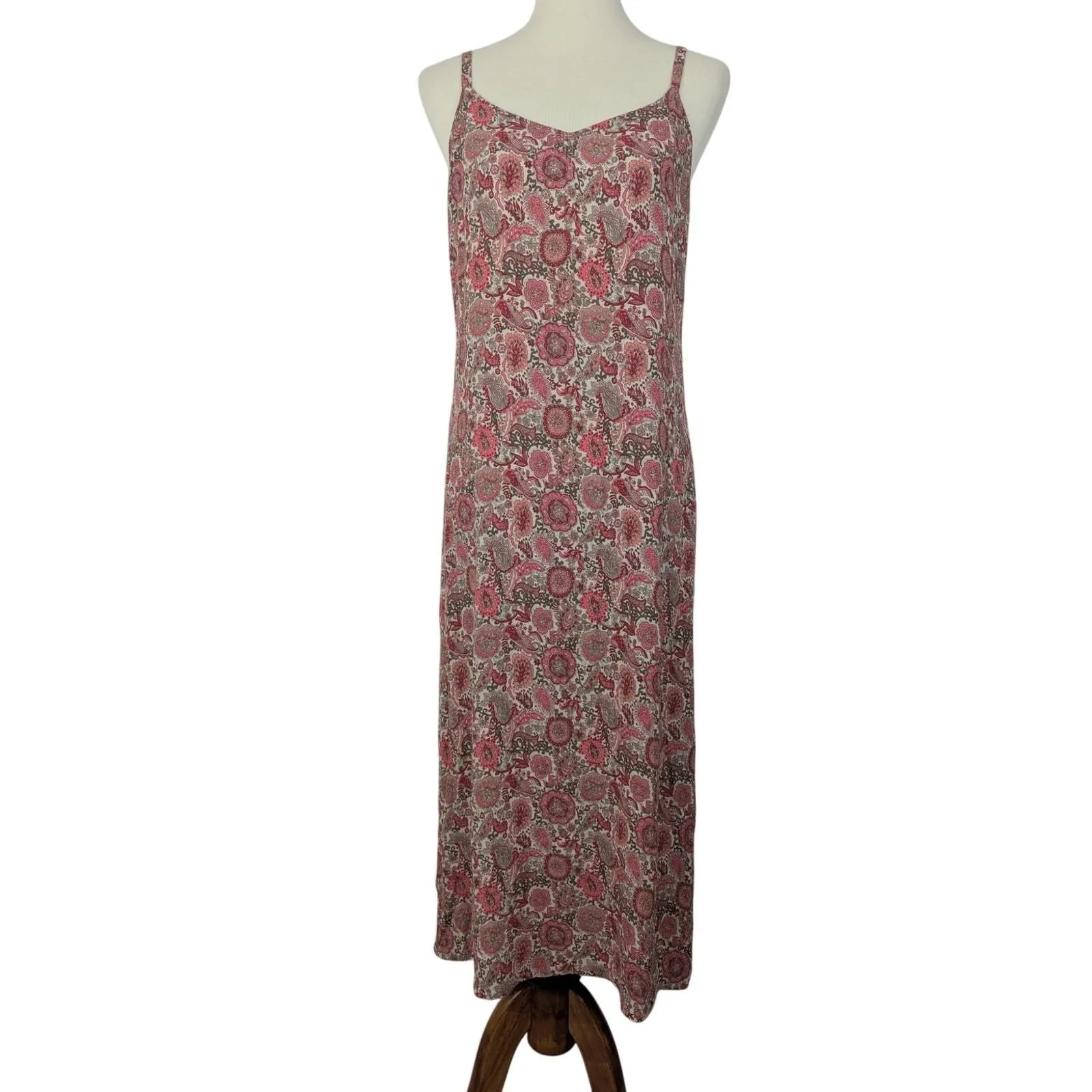 Product image for Old Navy Vintage Y2K Sleeveless Floral Maxi Dress Size 12 Phoebe Fairy Grunge - 12 - Dresses - pre-owned---excellent - Old Navy