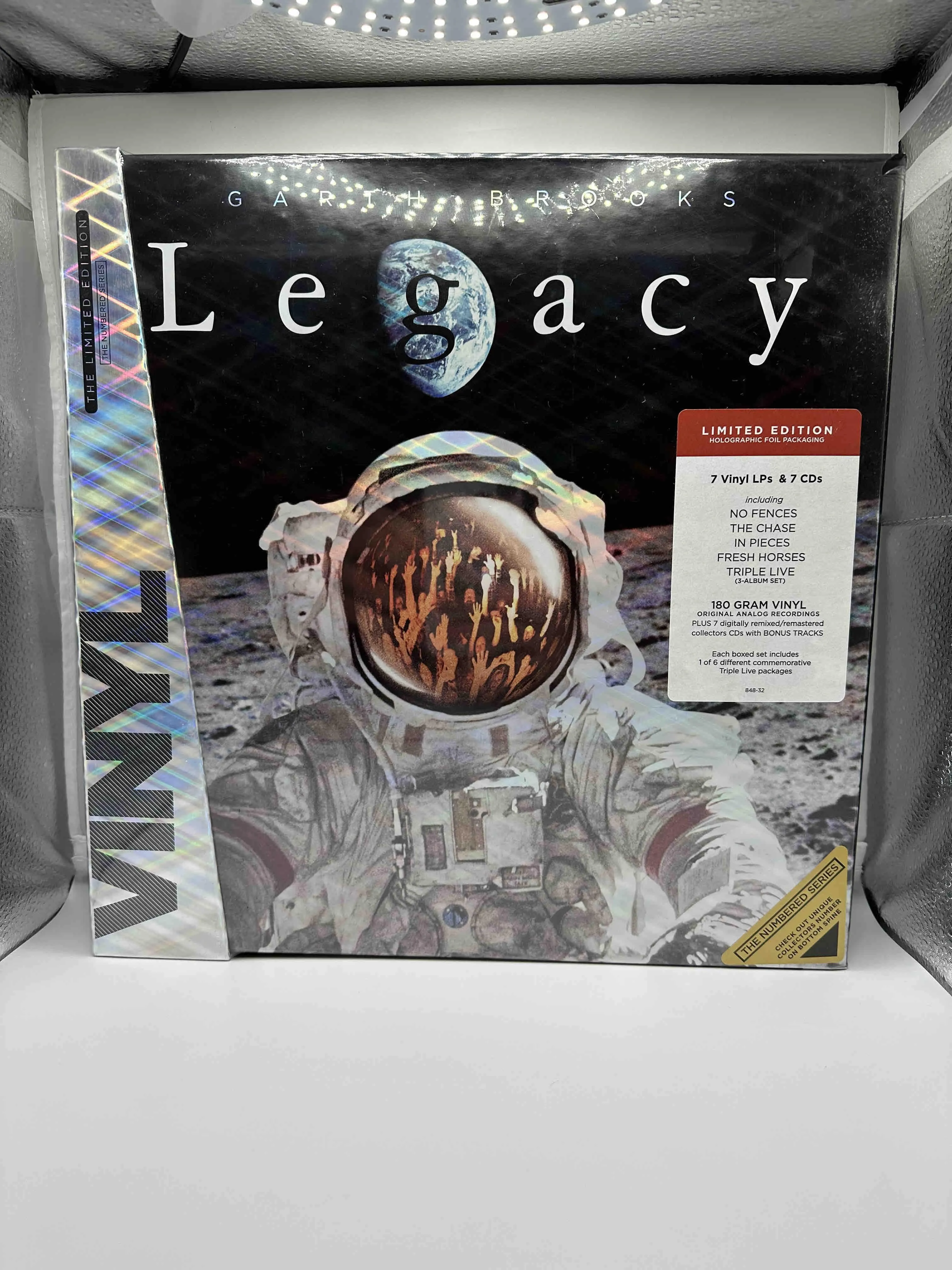 Product image for Garth Brooks Legacy limited Numbered Vinyl Box Set