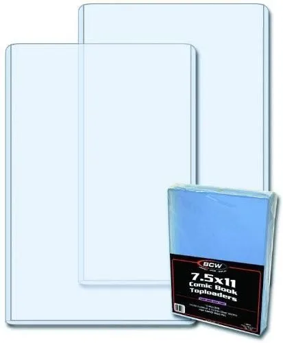 Product image for BCW Current Comic Book Toploaders 7x 10 3/4 (10 per Pack)
