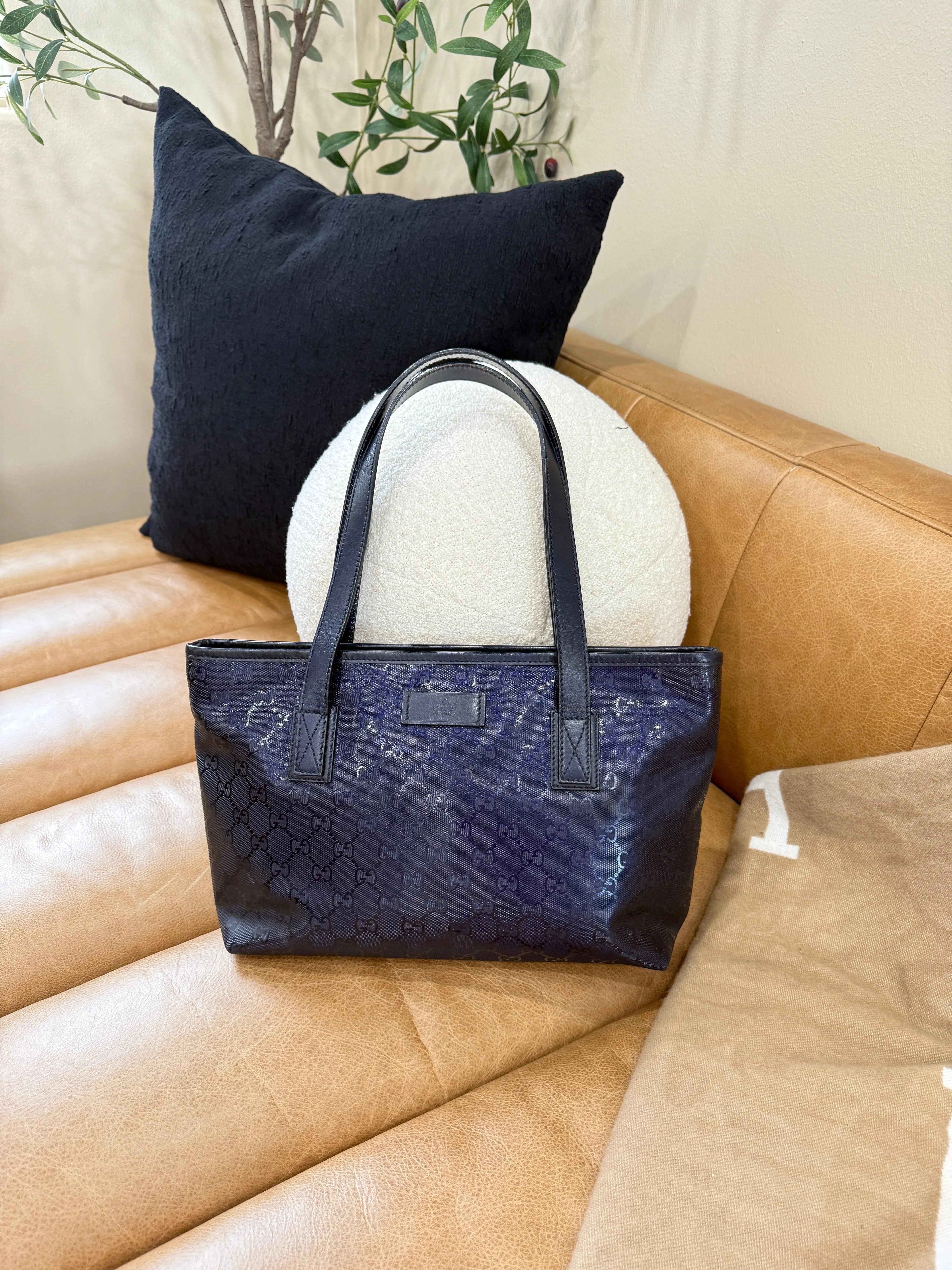 Product image for Gucci GG Blue Imprime Tote Bag - A - A - OS
