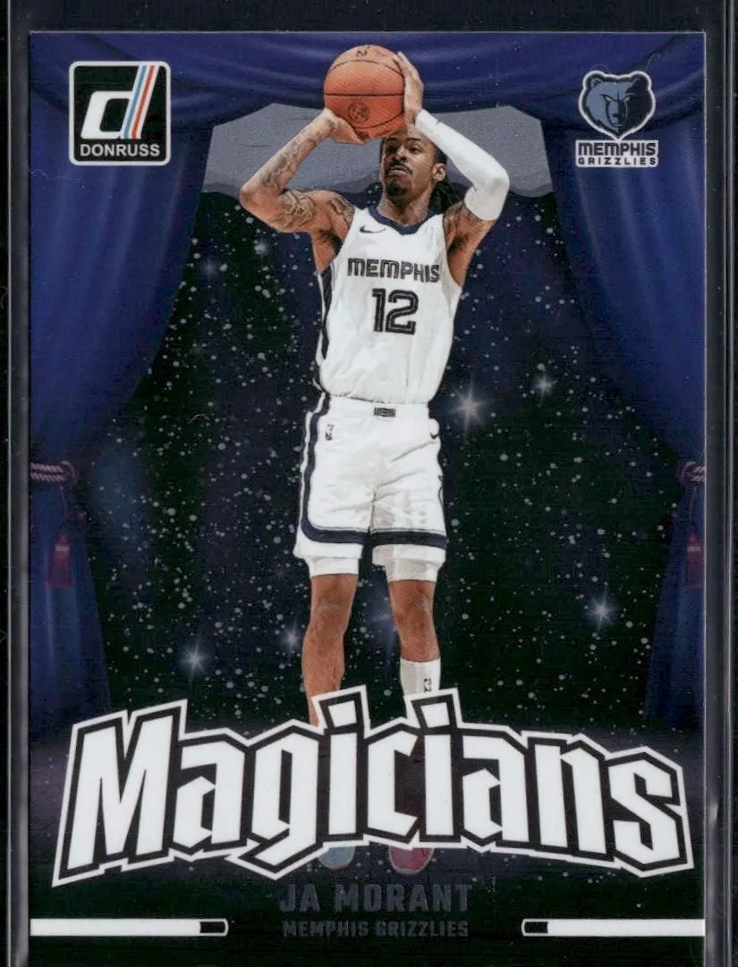 Product image for 2024-25 Donruss #7 Ja Morant Magicians Winter Memphis Grizzlies