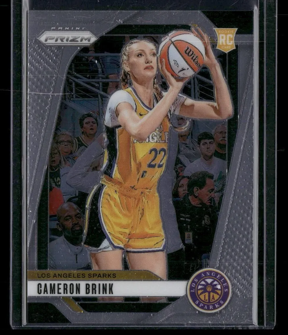Product image for 2024 Panini Prizm WNBA #127 Cameron Brink Los Angeles Sparks Rookie