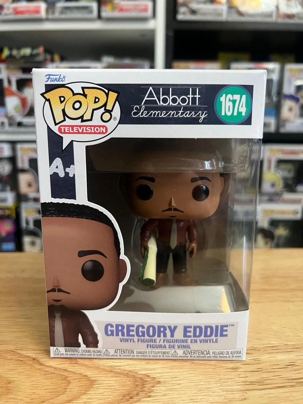 Product image for Gregory Eddie Abbott Elementary Funko Pop #1674 Television Teacher TV Show Greg