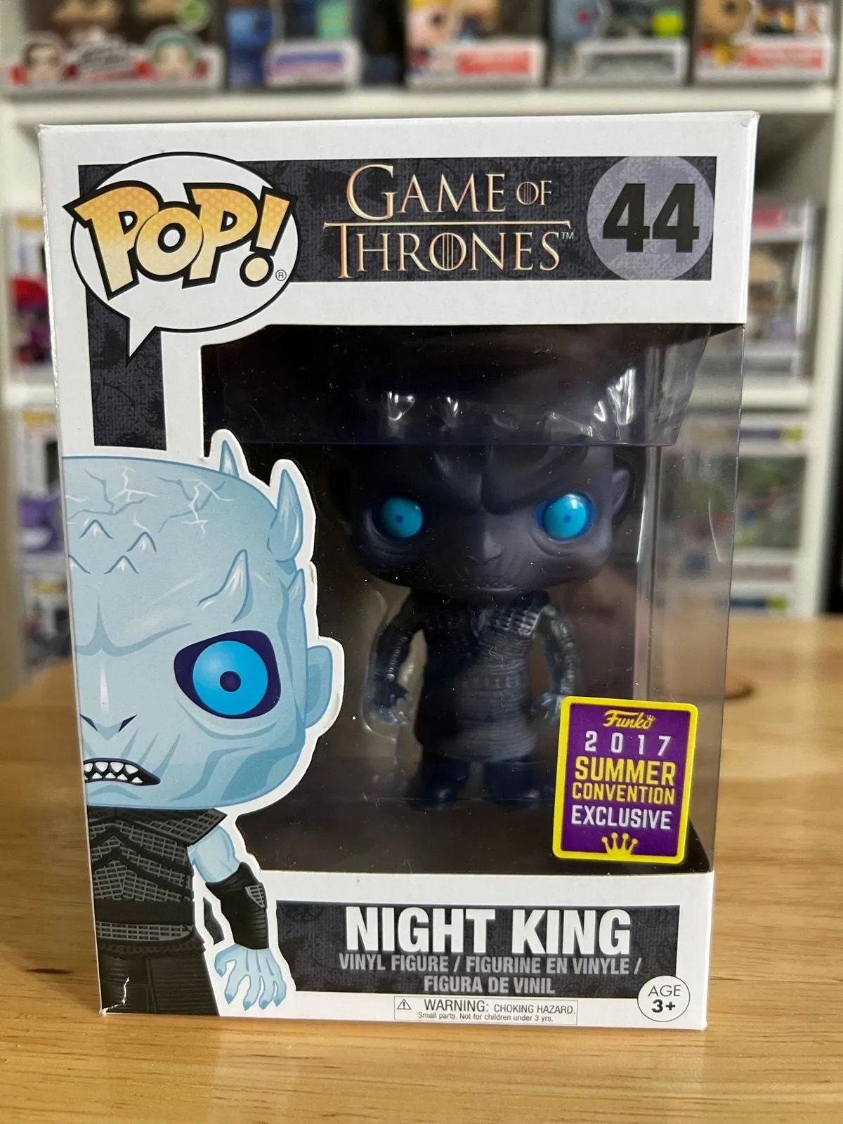 Product image for VAULTED EXCLUSIVE Night King Game of Thrones Funko Pop #44 GOT Television Summer - good