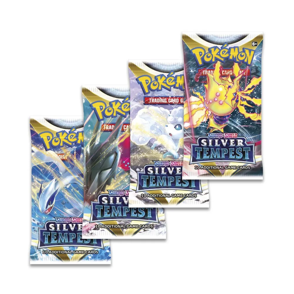 Product image for Pokemon TCG: Sword & Shield 12 Silver Tempest Booster Pack